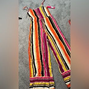NWT Women’s striped Jumpsuit